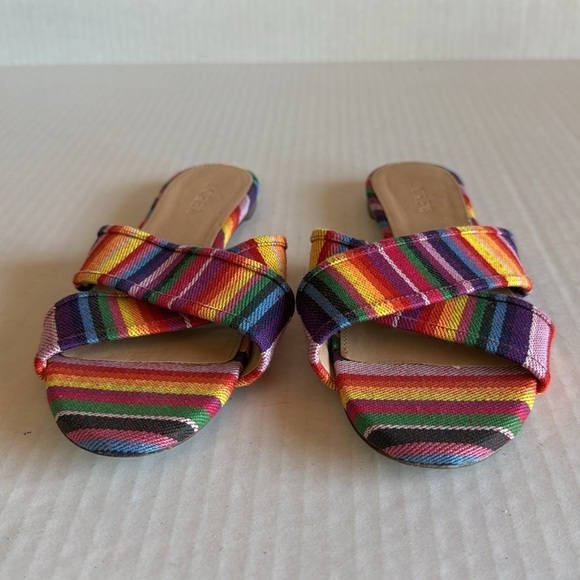 J. Crew Multicolored Textile Slide Sandals - Picture 5 of 10